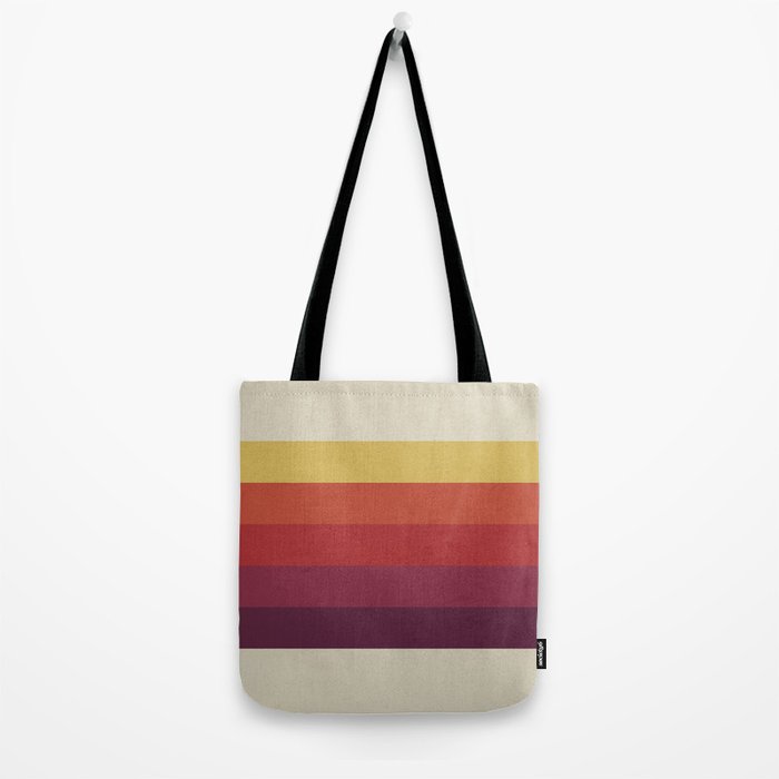 Retro Video Cassette Color Palette Tote Bag Gallery Image 2