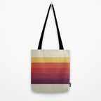 Retro Video Cassette Color Palette Tote Bag Gallery Image 2