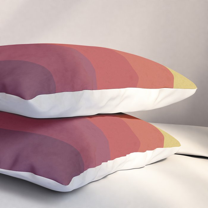 Retro Video Cassette Color Palette Pillow Sham Gallery Image 3