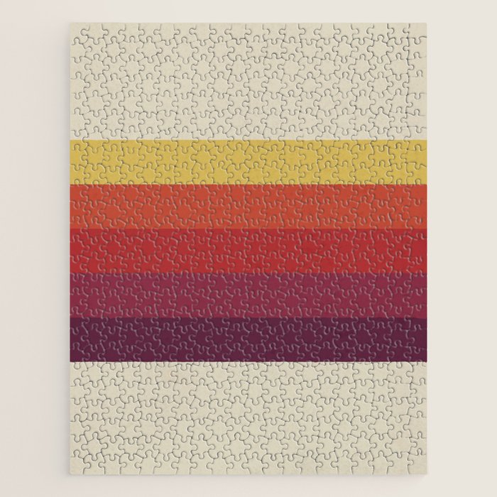 Retro Video Cassette Color Palette Jigsaw Puzzle Gallery Image 1