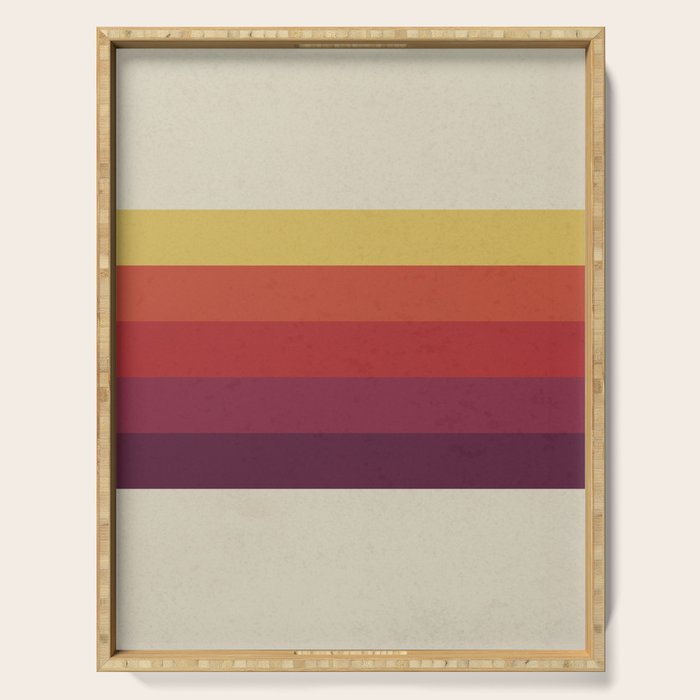 Retro Video Cassette Color Palette Serving Tray Gallery Image 1