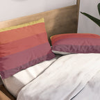 Retro Video Cassette Color Palette Pillow Sham Gallery Image 2