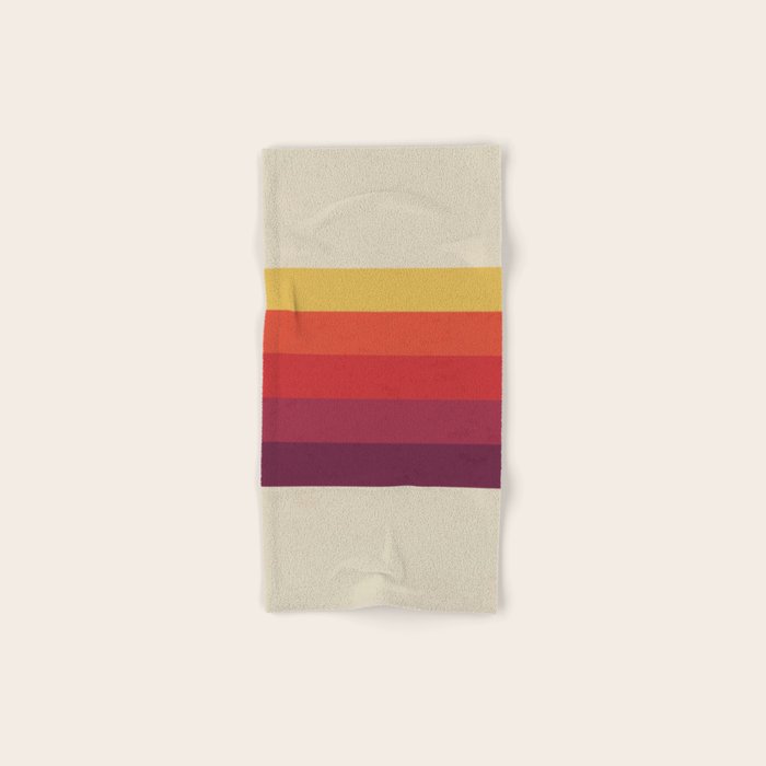 Retro Video Cassette Color Palette Bath Towel Gallery Image 1