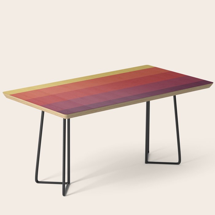 Retro Video Cassette Color Palette Coffee Table Gallery Image 1