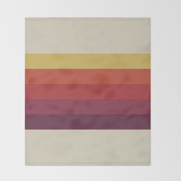Retro Video Cassette Color Palette Throw Blanket Gallery Image 2
