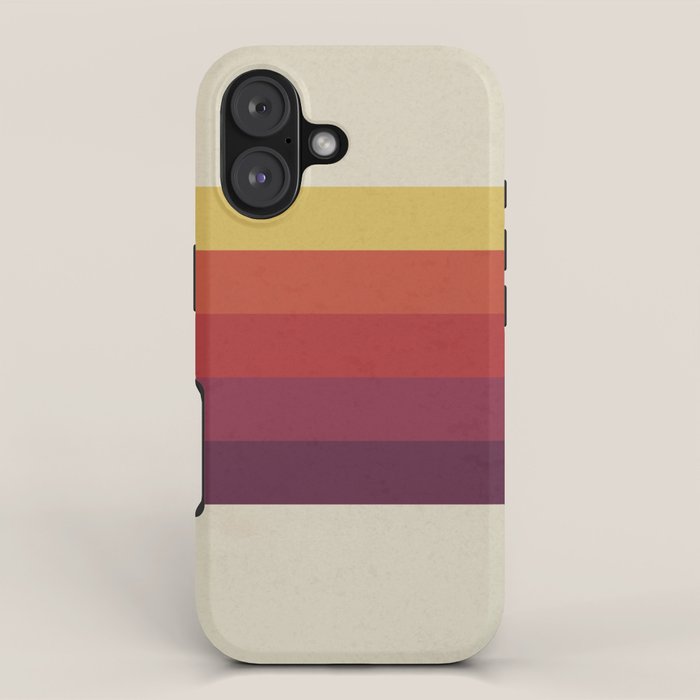 Retro Video Cassette Color Palette iPhone Case Gallery Image 1