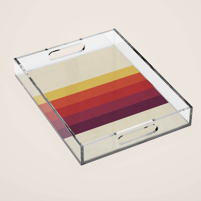 Retro Video Cassette Color Palette Acrylic Tray Gallery Image 1
