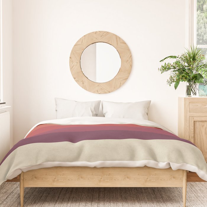 Retro Video Cassette Color Palette Duvet Cover Gallery Image 3