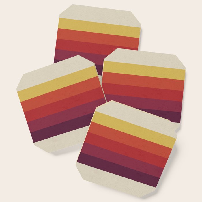 Retro Video Cassette Color Palette Coaster Gallery Image 1