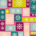 Colorful Geometric Snowflake Tiles Coffee Mug Gallery Image 2
