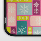 Colorful Geometric Snowflake Tiles Laptop Sleeve Gallery Image 3
