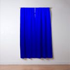 Bright Cobalt and Dark Blue Ombre Window Curtain Gallery Image 3
