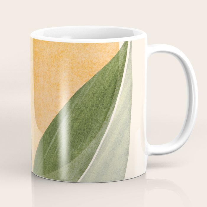 Sunset Stack Abstract Shapes Coffee Mug Gallery Image 1