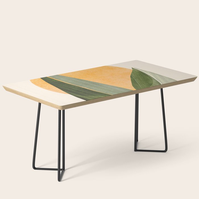 Sunset Stack Abstract Shapes Coffee Table Gallery Image 1