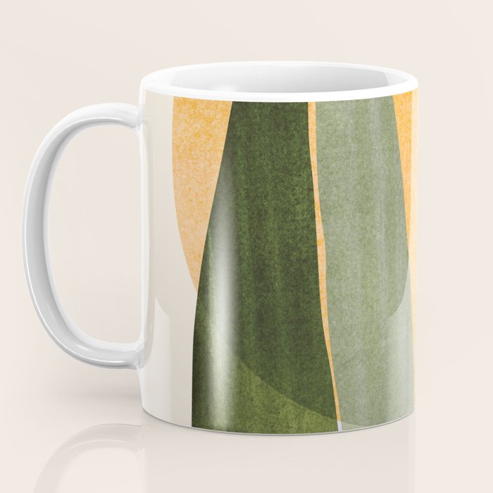 Sunset Stack Abstract Shapes Coffee Mug Gallery Image 3