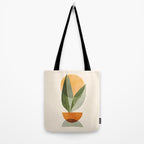 Sunset Stack Abstract Shapes Tote Bag Gallery Image 2