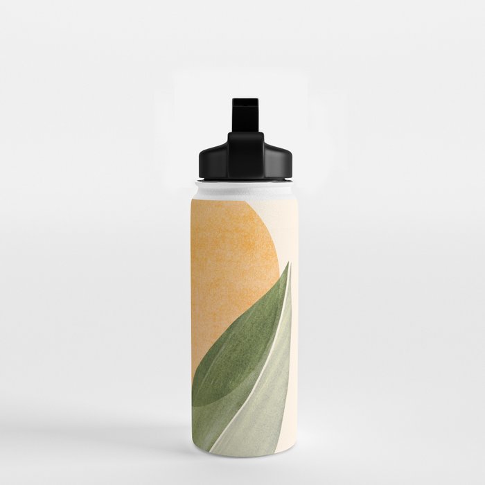 Sunset Stack Abstract Shapes Water Bottle Gallery Image 2