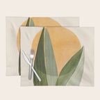 Sunset Stack Abstract Shapes Placemat Gallery Image 1