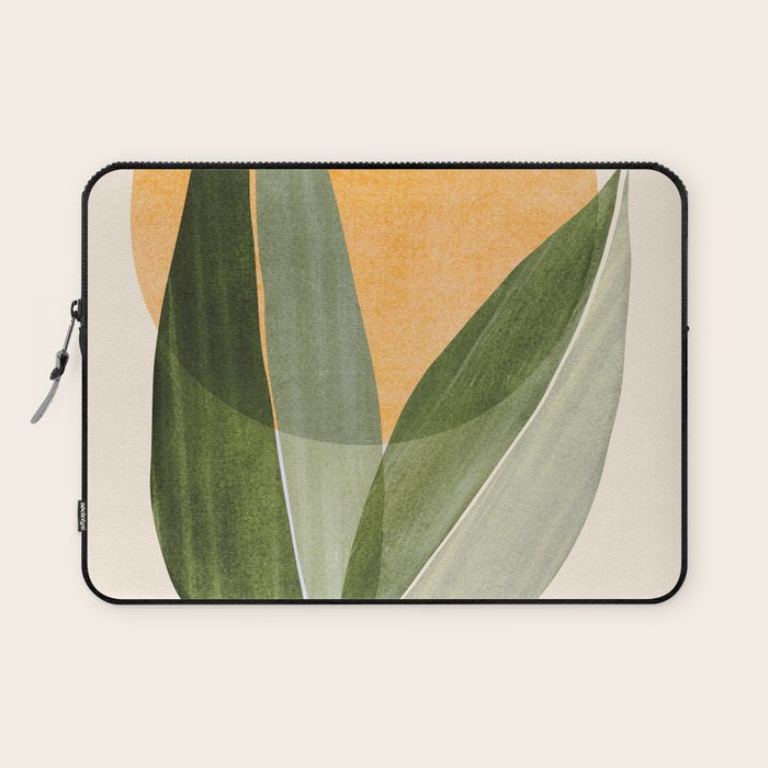 Sunset Stack Abstract Shapes Laptop Sleeve Gallery Image 1