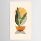 Sunset Stack Abstract Shapes Tablecloth Gallery Image 2