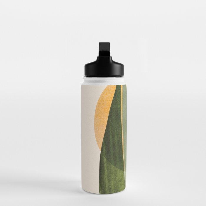 Sunset Stack Abstract Shapes Water Bottle Gallery Image 3