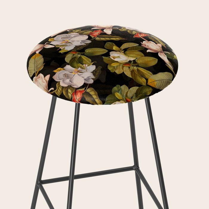 Vintage & Shabby Chic - Midnight Magnolia Botanical Garden Stool Gallery Image 2