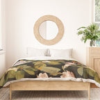 Vintage & Shabby Chic - Midnight Magnolia Botanical Garden Duvet Cover Gallery Image 3