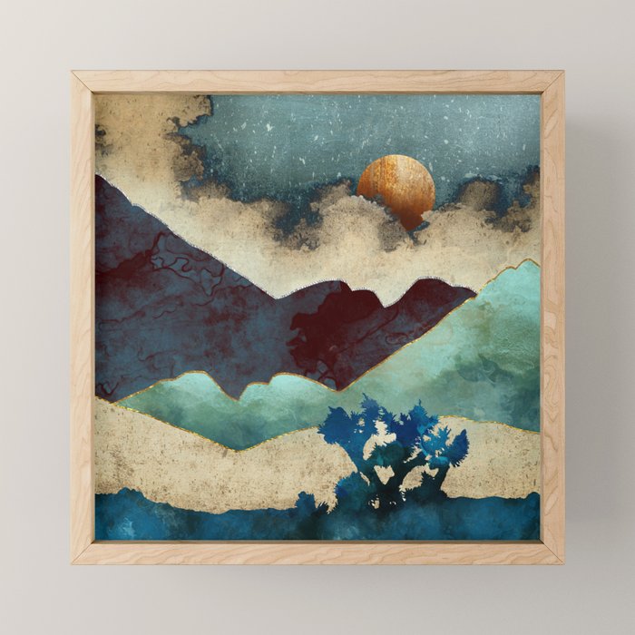 Evening Calm Mini Art Print Gallery Image 1