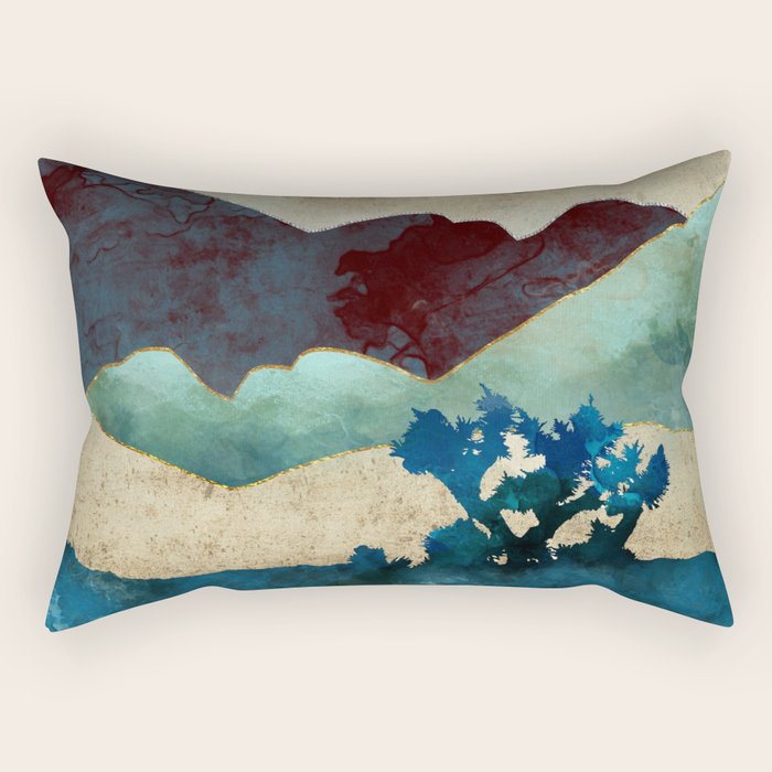 Evening Calm Rectangular Pillow Gallery Image 2