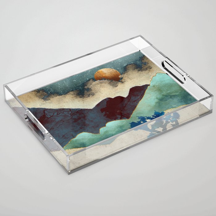 Evening Calm Acrylic Tray Gallery Image 1