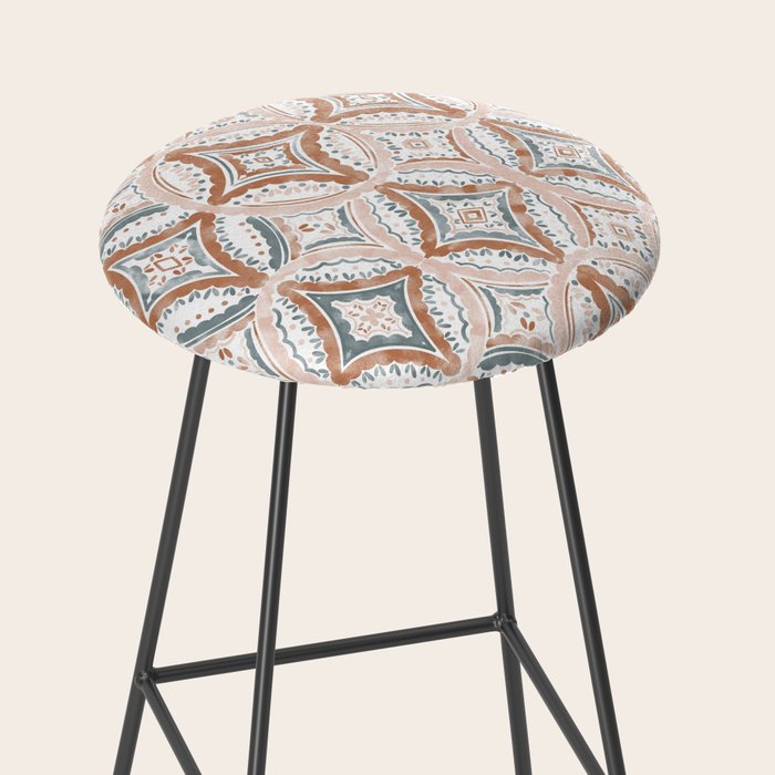 Rustic Medallion Charm Stool Gallery Image 2