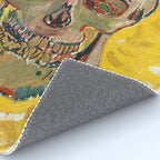 Skull by Vincent van Gogh, 1887 Rug Gallery Image 4