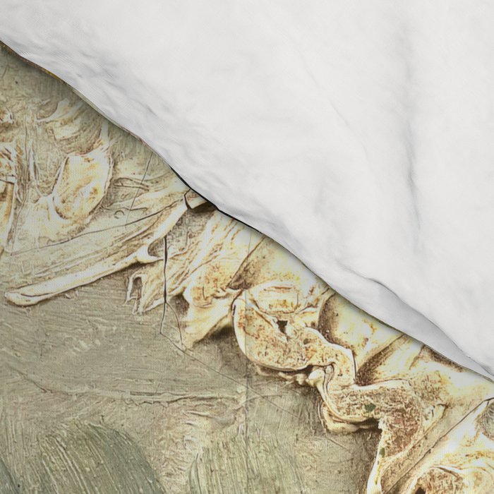 Skull by Vincent van Gogh, 1887 Comforter Gallery Image 4