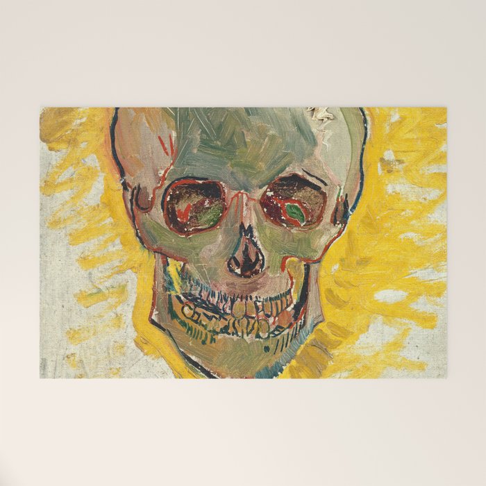 Skull by Vincent van Gogh, 1887 Welcome Mat Gallery Image 1