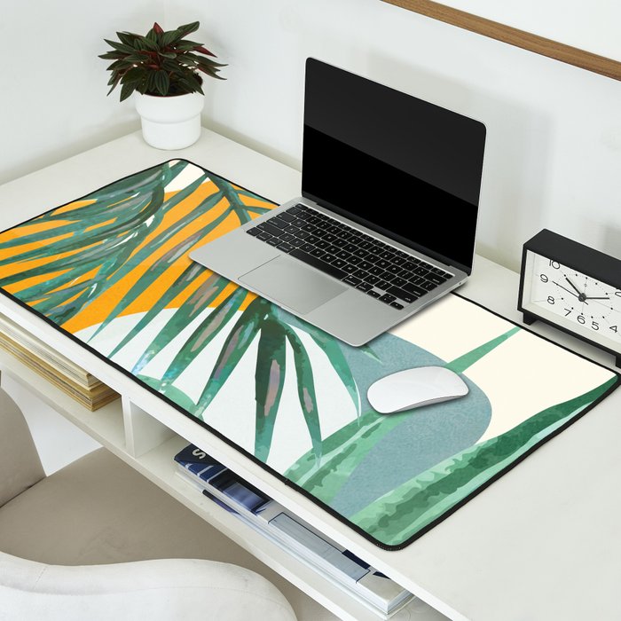 Leaf Design 02 Desk Mat Gallery Image 2