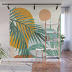 Leaf Design 02 Wall Mural Gallery Image 1