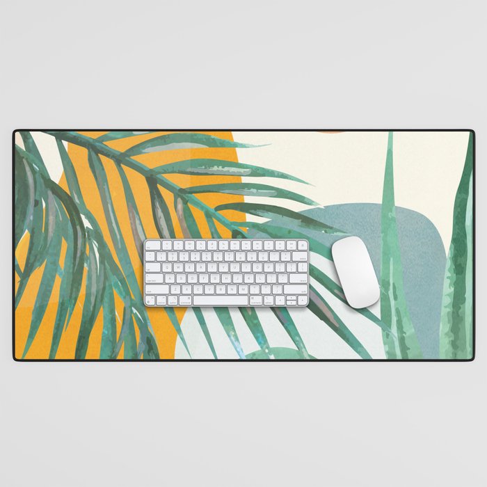 Leaf Design 02 Desk Mat Gallery Image 1