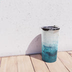 Watercolour Summer beach III Travel Mug Gallery Image 4