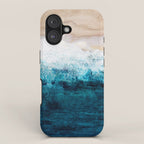 Watercolour Summer beach III iPhone Case Gallery Image 1
