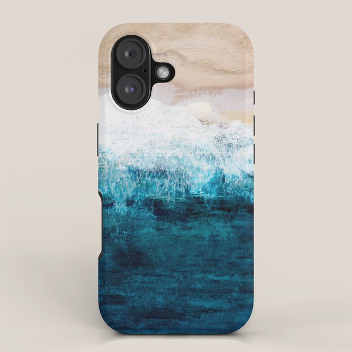 Watercolour Summer beach III iPhone Case Gallery Image 1