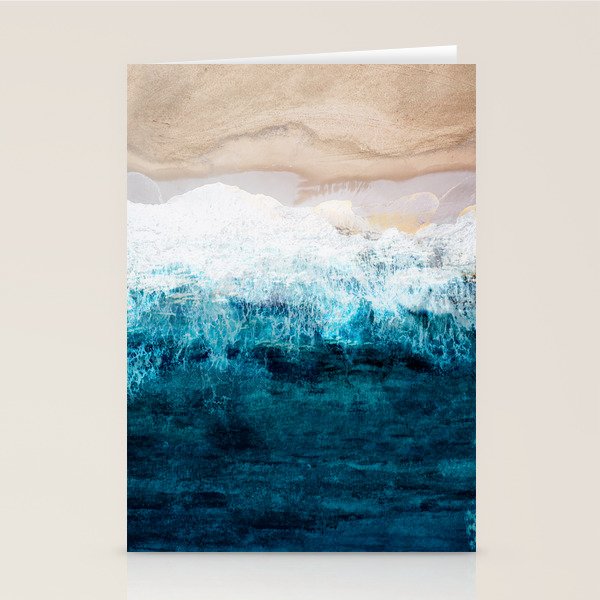 Watercolour Summer beach III Stationery Card Gallery Image 2