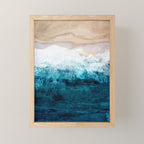Watercolour Summer beach III Mini Art Print Gallery Image 1