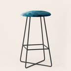 Watercolour Summer beach III Stool Gallery Image 1