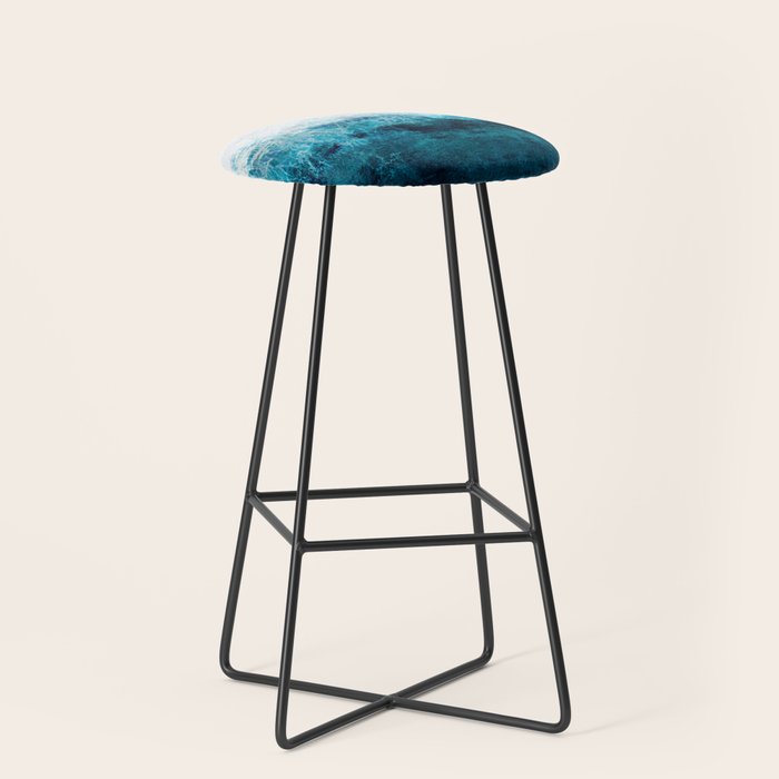 Watercolour Summer beach III Stool Gallery Image 1