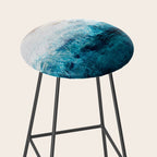 Watercolour Summer beach III Stool Gallery Image 2