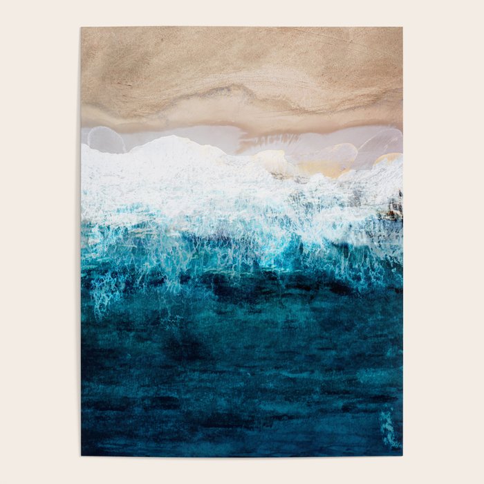Watercolour Summer beach III Poster Gallery Image 4