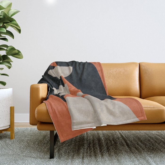 Abstract Balance 6 Throw Blanket Gallery Image 1