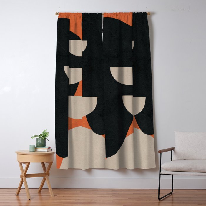 Abstract Balance 6 Window Curtain Gallery Image 5
