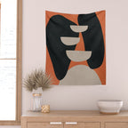 Abstract Balance 6 Wall Tapestry Gallery Image 2