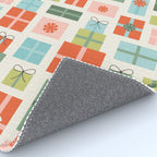 Retro Christmas Presents Rug Gallery Image 4